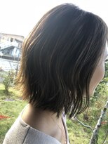 ナンバーエイト(number eight)&nbsp;小顔×大人可愛いフラッフィーボブ×ニュアンスパーマ20代30代