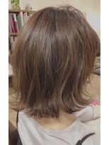 カタチ バイ アンジュ(katachi by Ange)&nbsp;【katachi byAnge】ボブ×オリーブベージュ