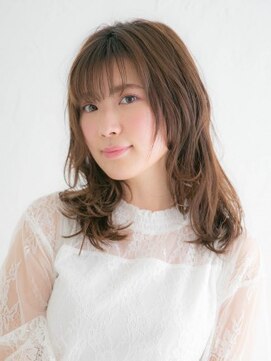 アース 大崎店(HAIR&MAKE EARTH) やわらかくびれセミディ