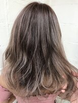 ヘアリゾート エーアイ 浅草橋店(hair resort Ai)&nbsp;アッシュグレージュカラーデザインカラー【Ai浅草橋】