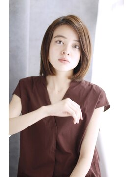 シュシュット(chouchoute) 吉祥寺3分/マニッシュ美髪ネイビーカラーバターフレンチボブ/111