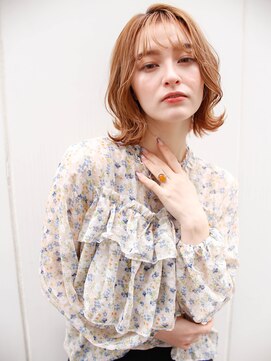 ラックスビー スカイ 大阪梅田店(LUXBE SKY) フェミニンシアーカール【LUXBE 大阪梅田店】