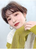 ニュアンスショート_イヤリングカラーくびれミディ_8328