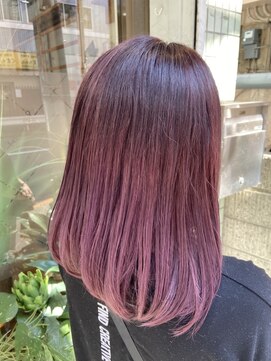 プラス エー(PLUS A) ボルドーピンクグラデーション