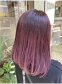 ボルドーピンクグラデーション