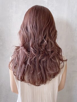 アイティーバイアルバム 松戸店(IT by ALBUM) ピンクグベージュ_くびれヘアビタミンカラー_ba339533