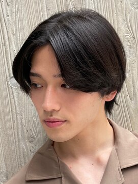 フィフス 原宿(fifth) 【大人ニュアンスパーマ&センターパートメンズヘア】