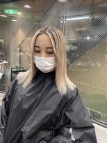 ラフ(LAFF)&nbsp;#黒髪#ボブルフ#ネビージュ#小顔#ワンレン