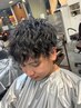 【男性クーポン】メンズカット＋波巻きパーマ