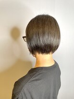 ブロッサム 東久留米店(Blossom)&nbsp;20代30代ミニボブココアブラウン小顔美肌ストレート丸み