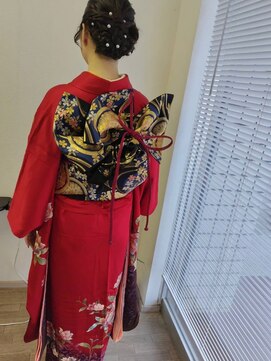 メイクミュー(MAKE MIYU) 成人式　振袖着付け