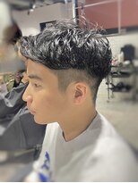 リーオオサカ(Lee Osaka) 【カット+パーマ】リバースカール×アップバング/新出