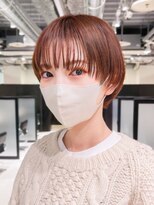 アイティーバイアルバム 松戸店(IT by ALBUM)&nbsp;大人ショート_マチルダボブピンクベージュ_ba461371