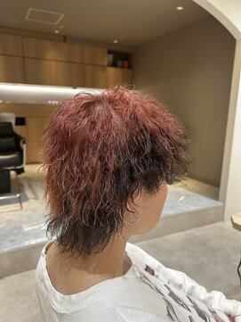 アイトーキョー 横浜(AI TOKYO) 波巻き/ハイライト/マッシュパーマ/ウルフ[横浜駅]