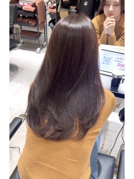 ソヨン 栄2号店(SOYON) オリーブグレージュ×ナチュラルレイヤーカット