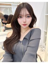 アフロートリノ(AFLOAT Leino) 大人可愛い韓国くびれヘア レイヤーカット 似合わせ顔まわり#