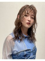 ブランシェ(branche) パーマ風コテ巻き