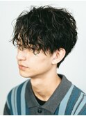 スパイラルセンターパート波巻きパーマオーシャントーキョー