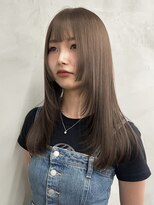 ニコ トウキョウ 渋谷(nico TOKYO)&nbsp;ロング/レイヤーカット/顔まわり/グレージュ/透明感カラー/渋谷