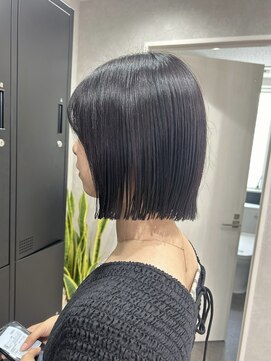 ジーニー 千葉(GENiE) ヘイリーボブ/顔周り/千葉駅【白井愛海】