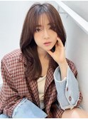 韓国風前髪×レイヤーカット【髪質改善/新宿/レイヤーカット】