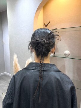 カラークチュール(Color Couture) 黒髪カタログ/ホブルフ/ネビージュ/小顔に見せるヘア/ワンレン