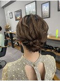 【WAVY hair set】ルーズアップヘア