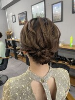 ウェイビー 桜木町店(WAVY)&nbsp;【WAVY hair set】ルーズアップヘア