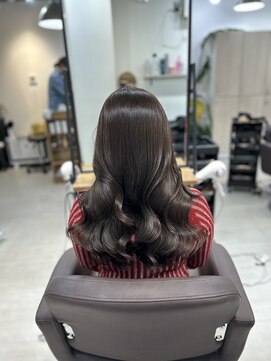 アイズ 横浜(IS) 【JUNKI指名】ココアブラウン/横浜/髪質改善