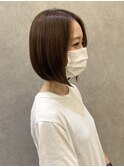 the・パッツンボブ