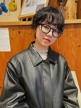 ニア(near) マッシュショートパーマ