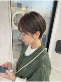 natural short bob