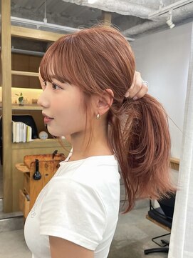 レル(lelu) 春夏おすすめ　オレンジベージュ