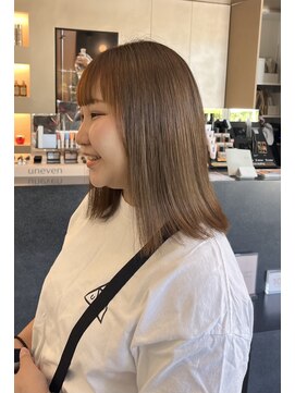 チトセ 徳山本店(CHITOSE) 前髪ストレート