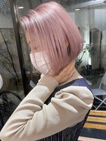 ヌエン 渋谷(NU/EN)&nbsp;まだ間に合う！春のトレンドホワイトピンクで透明感抜群のカラー