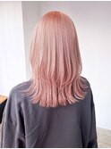 ミディアム美髪韓国ヘア顔周りレイヤーロング_ba542951