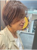前下がりショートボブ