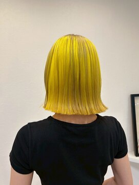 ブリーチ+フルカラー+カット+トリートメント