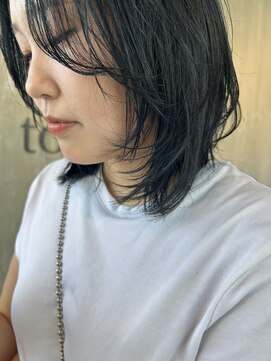 トテ(tote.) 韓国スタイルハッシュカット