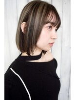 グランアージュ 船橋南口店(grandage)&nbsp;コントラストハイライト/グレーカラー/モノトーン/船橋