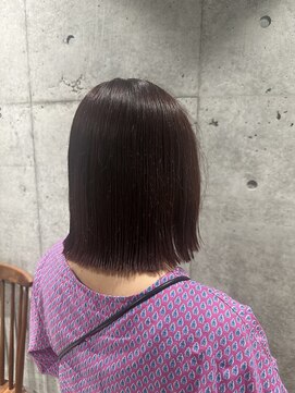 ルース(LOOSE) 切りっぱなしボブ