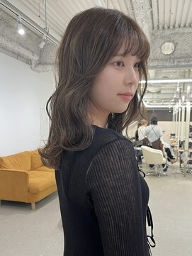 ノウハウ タニマチ(KNOWHOW tanimachi) ふわっとウェーブ/ふわっとレイヤーhair/オリーブグレージュ