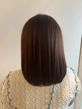 エヌアンドエー 春日部東口店(hair shop N&A) 乾かすだけでまとまる◎ミニマム美ライン！大人ボブ/髪質改善