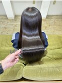 髪質改善　縮毛矯正　ストレート