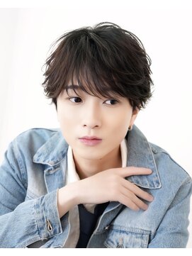 オーシャントーキョーウエスト 心斎橋 (OCEAN TOKYO WEST) ラウンドマッシュシースルーフェザーショートウルフ