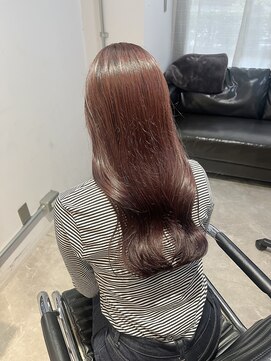 ノエル 池袋店(noel) 【noel】manami×ブリーチなしボルドー