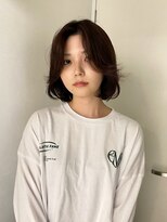 エンリッチヘア(enrich hair)&nbsp;ボブ　ダークバイオレット　フェイスレイヤー