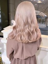 ラヴィ(Lavie)&nbsp;ハイライトカラーミルクティーベージュケアブリーチダブルカラー