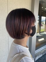 ナンブスカイ(nambu-SKY)&nbsp;つやっとまとまるミニボブ×pink violet