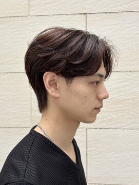 スタイル 成城学園前(STYLE) メンズ センターパート 毛流れパーマ メンズパーマ